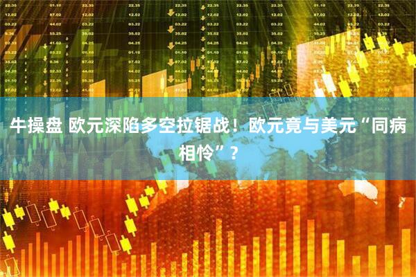 牛操盘 欧元深陷多空拉锯战！欧元竟与美元“同病相怜”？